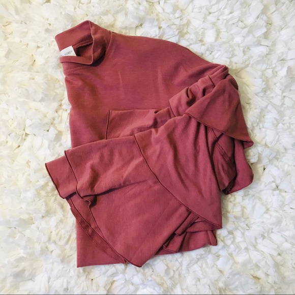 thyme & honey Sweaters - Thyme & Honey | Layered Bell Sleeve Sweatshirt